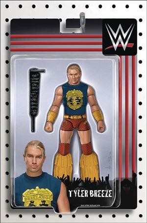 WWE issue 21-B Adam Riches Action Figure Cover