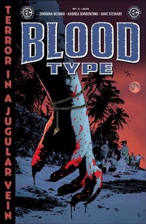 Blood Type issue 3-B Andrea Sorrentino Cover
