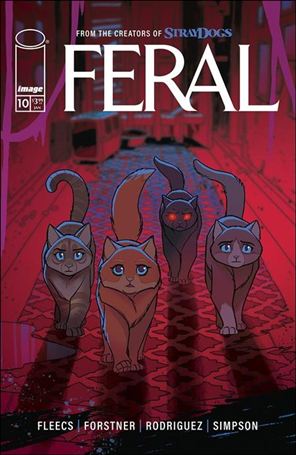 Feral (2024) issue 10 Tony Fleecs Cover