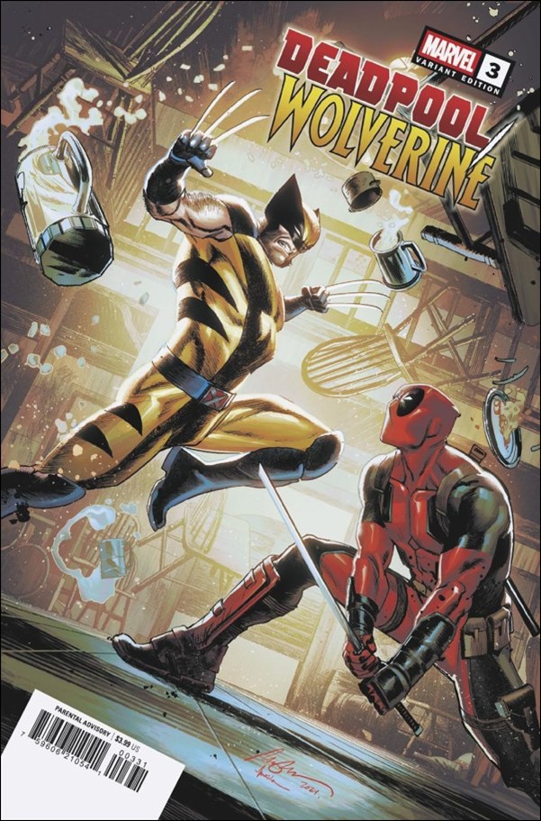 Deadpool / Wolverine (2025) issue 3-D Rafael Albuquerque 1:25 Cover