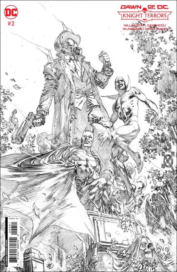 Knight Terrors issue 2-F Ivan Reis 1:50 Cardstock Cover