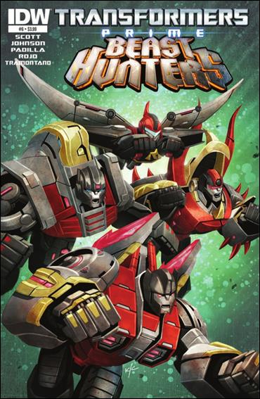 Transformers Prime: Beast Hunters issue 6 Ken Christiansen Cover