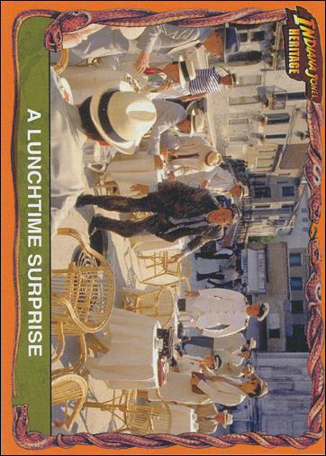 Indiana Jones Heritage (Base Set) card 63 A Lunchtime Surprise