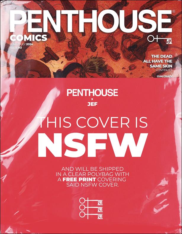 Penthouse Comics (2024) issue 3-D Big Icky Polybagged NSFW Cover