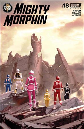Mighty Morphin issue 18 InHyuk Lee Cover