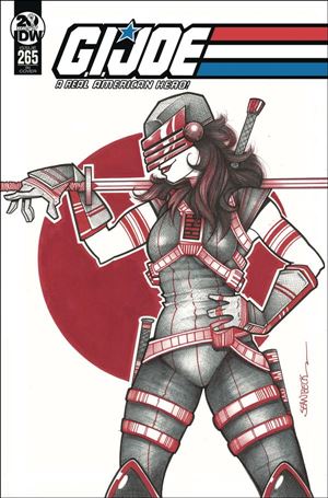 G.I. Joe: A Real American Hero issue 265-C Sean Beck 1:10 Cover