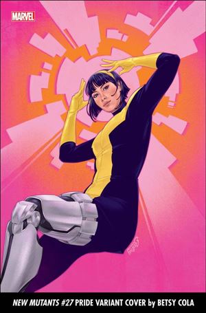 New Mutants (2020) issue 27-B Betsy Cola Pride Month Cover