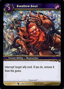 World of Warcraft: March of the Legion (Base Set) card 112 Swallow Soul