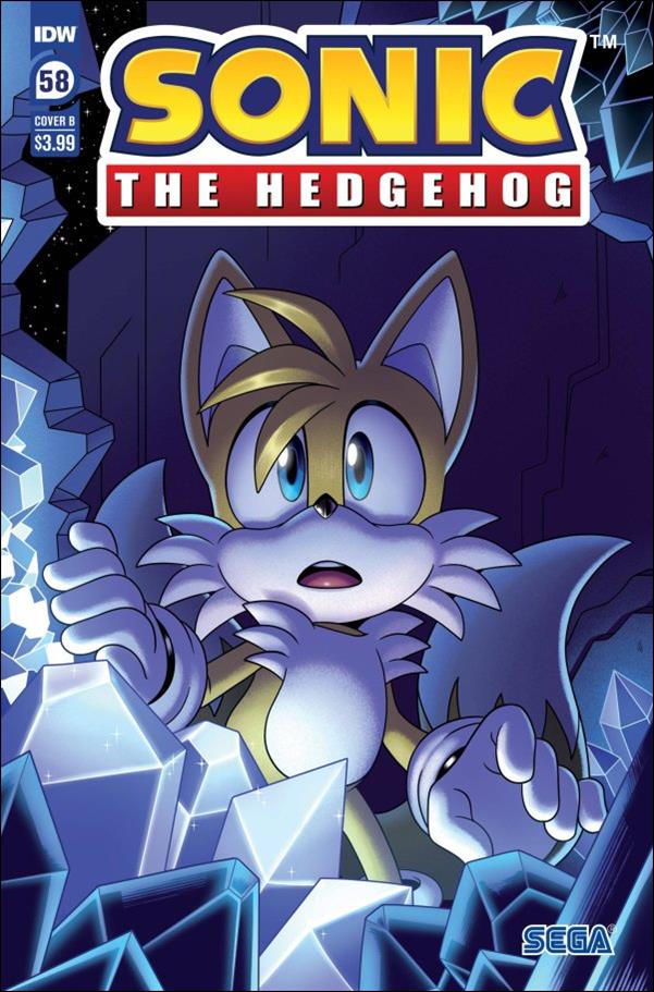 Sonic the Hedgehog (2018) issue 58-B Abigail Oz Cover