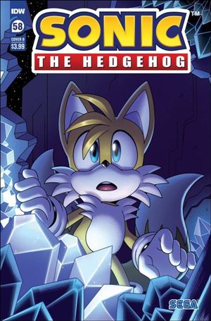 Sonic the Hedgehog (2018) issue 58-B Abigail Oz Cover