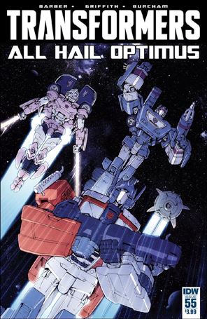 Transformers (2014) issue 55 Andrew Griffith Cover