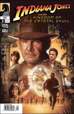 Indiana Jones and the Kingdom of the Crystal Skull issue 2-B Drew Struzan Cover