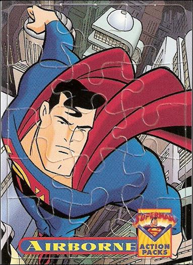 Superman Action Packs (Puzzle Subset) card PZ4 Airborne