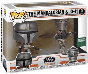 POP! Star Wars Multi-Packs figure nn19 The Mandalorian & IG-11 2 Pack Barnes & Noble