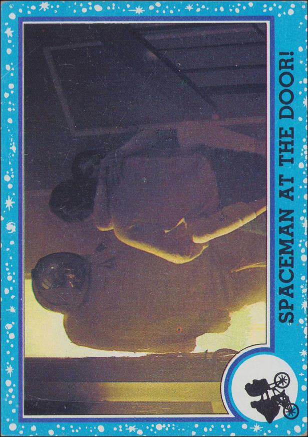 E.T. The Extra-Terrestrial (Base Set) card 52 Spaceman at the Door!