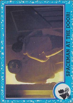E.T. The Extra-Terrestrial (Base Set) card 52 Spaceman at the Door!