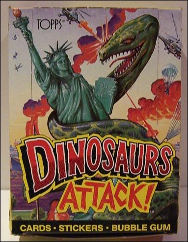 Dinosaurs Attack! card 1 Sealed Box