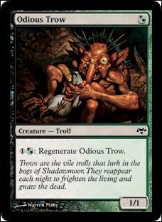 Magic the Gathering: Eventide (Base Set) card 125 Odius Trow