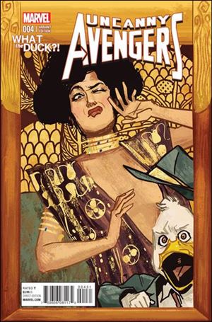 Uncanny Avengers (2015/03) issue 4-C Annie Wu What the Duck?! Cover