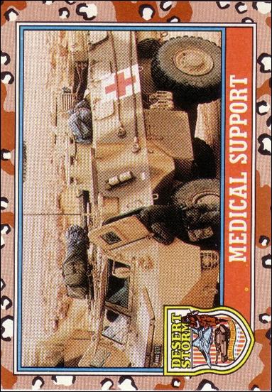 Desert Storm: Series 2 (Base Set) card 153 Medical Support