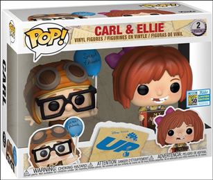 POP! Disney Multi-Packs figure 23 Carl & Ellie SDCC 2019