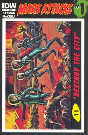 Mars Attacks (2012) issue 1-K Card #11 (