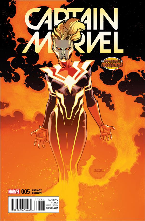 Captain Marvel (2016) issue 5-B Mahmud Asrar Horsemen of Apocalypse Cover