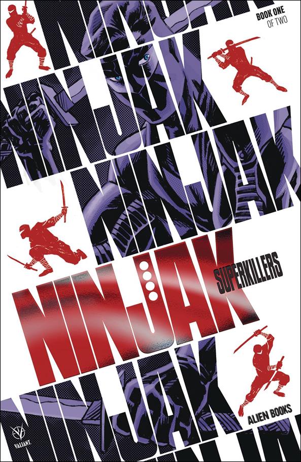 Ninjak: Superkillers issue 1 Dave Johnson Cover