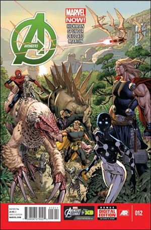 Avengers (2013) issue 12 Dustin Weaver Cover