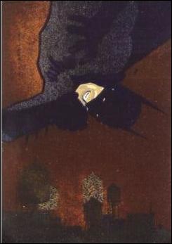 Batman: Saga of the Dark Knight (Spectra Etch Portraits of the Batman Subset) card B1 Portraits of the Batman