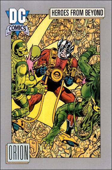 DC Cosmic Cards (Base Set) card 124 Orion