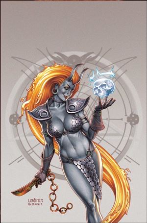 Hell Sonja issue 4-K Joseph Michael Linsner 1:11 Virgin Cover