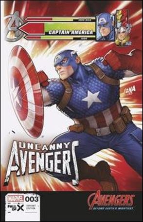Uncanny Avengers (2023) issue 3-E David Nakayama Wraparound X-Men Anniversary Cover