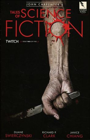 John Carpenter's Tales of Science Fiction: Twitch issue 2-B Knife Cover