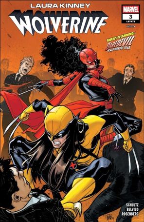 Laura Kinney: Wolverine issue 3 Elena Casagrande Cover