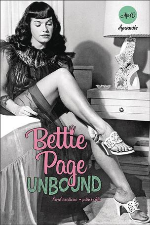 Bettie Page: Unbound issue 10-E Photo Cover
