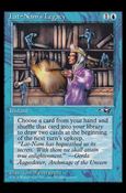 Magic the Gathering: Alliances (Base Set) card 30-B Lat-Nam's Legacy