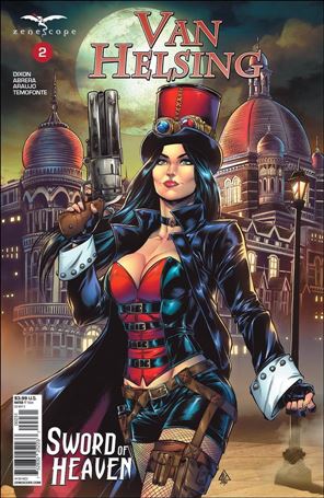 Van Helsing: Sword of Heaven issue 2-C Hedwin Zaldivar Cover