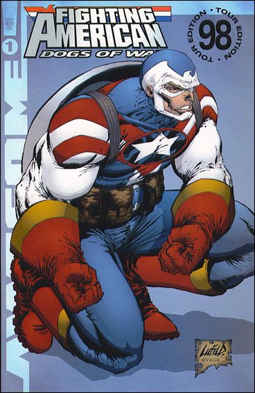 Fighting American: Dogs of War issue 1-C Rob Liefeld Tour Edition Cover
