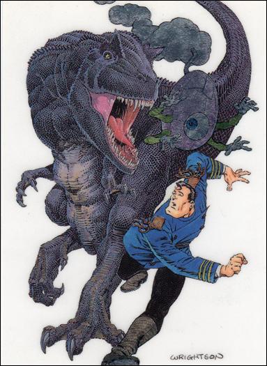 Bernie Wrightson II: More Macabre (Metallic Storm Subset) card MS2 The Soft Drink Conspiracy