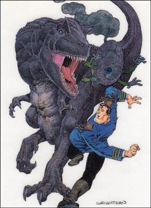Bernie Wrightson II: More Macabre (Metallic Storm Subset) card MS2 The Soft Drink Conspiracy