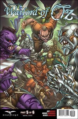 Grimm Fairy Tales Presents Warlord of Oz issue 5-B Paolo Pantalena Cover