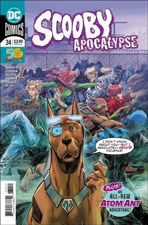 Scooby Apocalypse issue 34 Pat Olliffe Cover