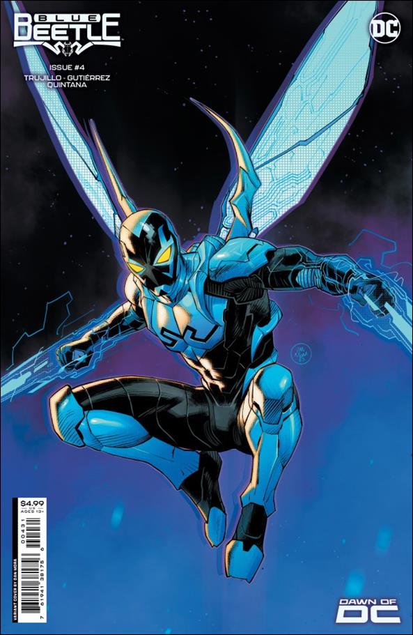 Blue Beetle (2023) issue 4-B Dan Mora Cardstock Cover