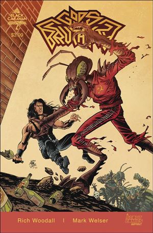 Gods of Brutality issue 2 Mark Welser Cover