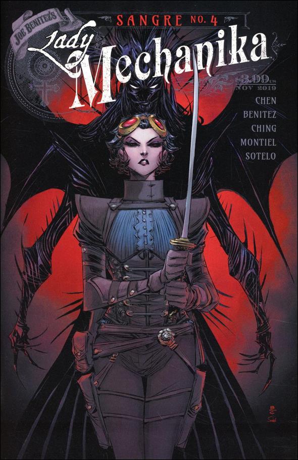 Lady Mechanika: Sangre issue 4-B Brian Ching Cover