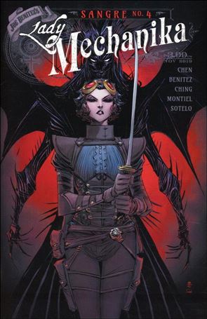 Lady Mechanika: Sangre issue 4-B Brian Ching Cover