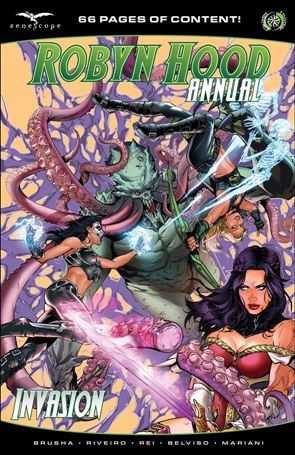 Robyn Hood Annual: Invasion issue nn-B David Lorenzo Riveiro Cover