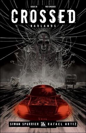 Crossed: Badlands issue 38-D Red Crossed Cover 1:3