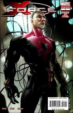 X-Force (2008) issue 1-D Clayton Crain Bastion Cover (2nd Printing)